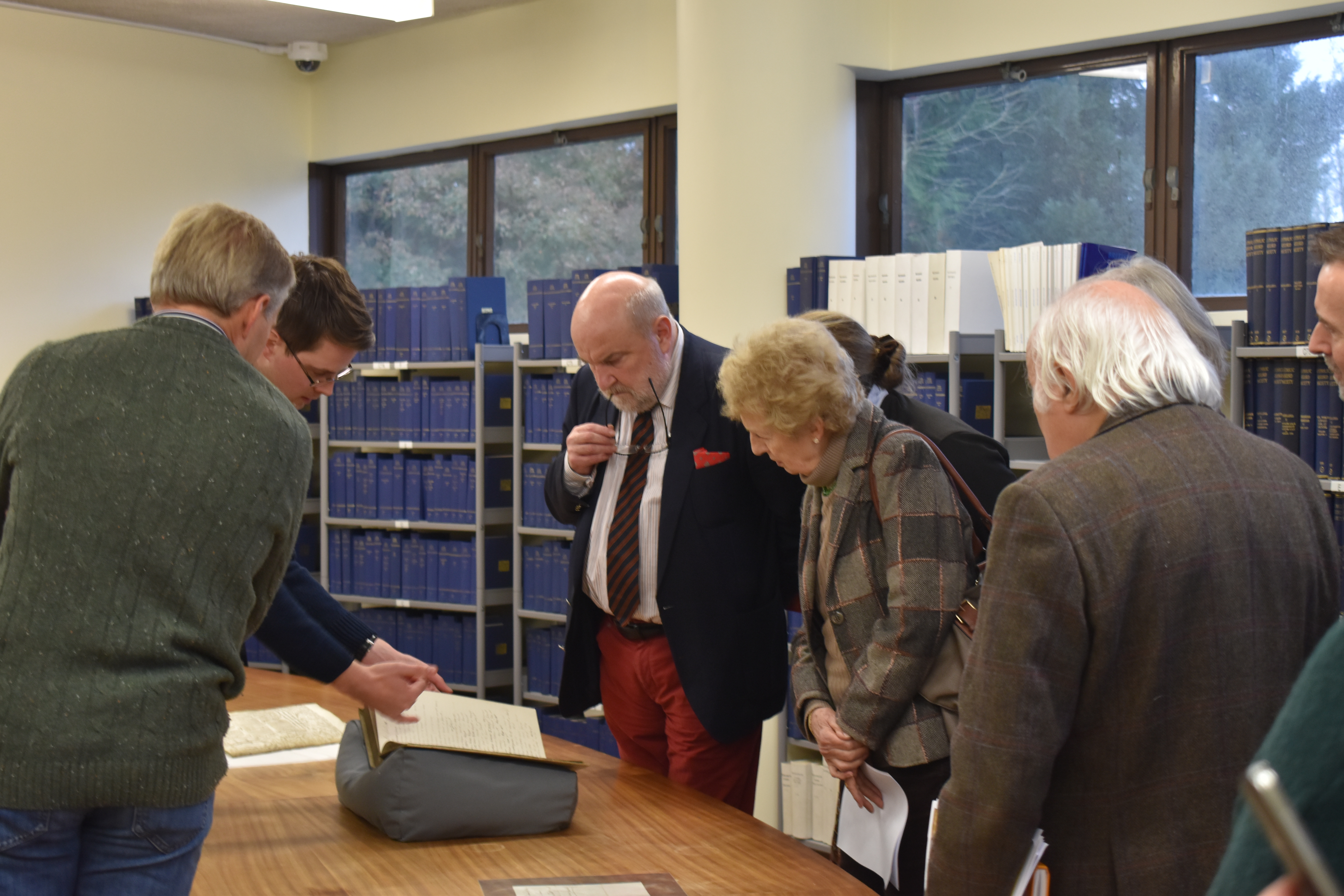 Library Tour at Downside Abbey