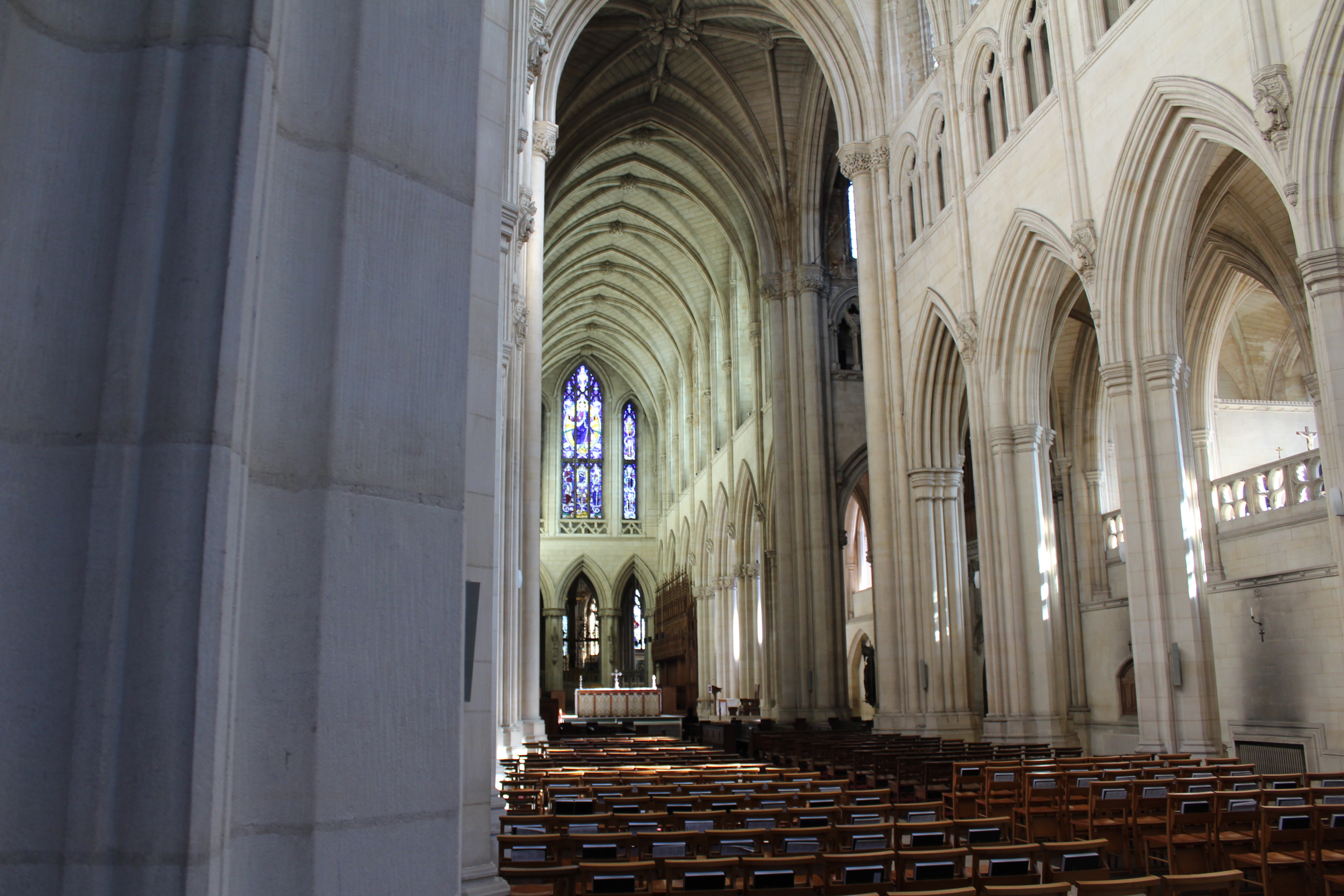 Inside Downside Abbey