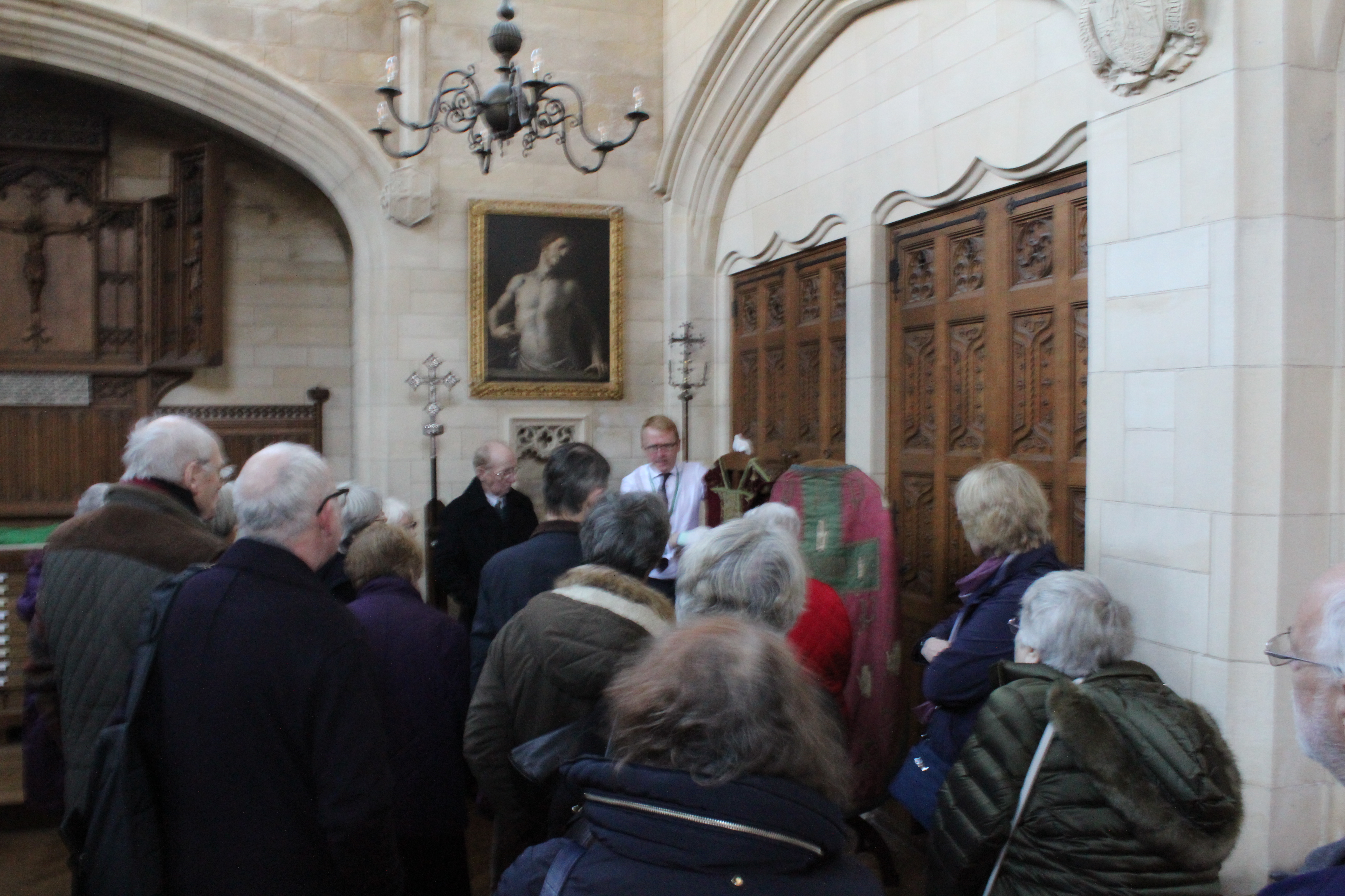 Downside abbey volunteers tour
