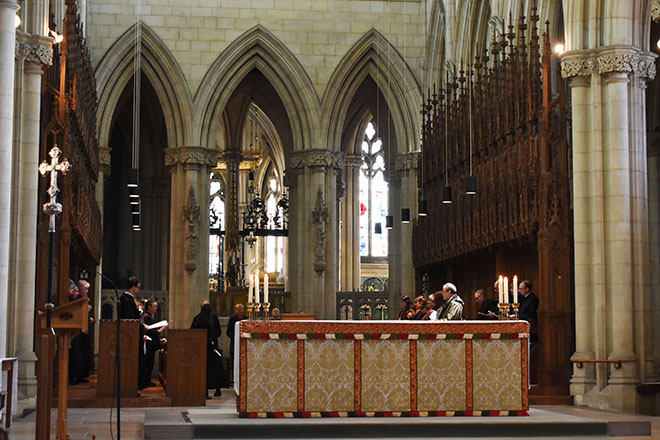 Downside Monks welcome Archbishop