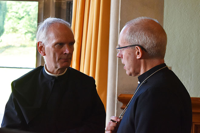 Abbey Monks welcome Archbishop
