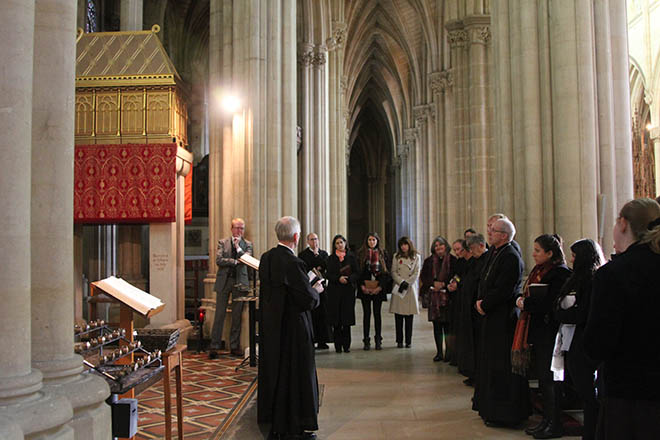Downside Monks welcome Archbishop