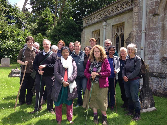 Downside Holy Door Pilgrims
